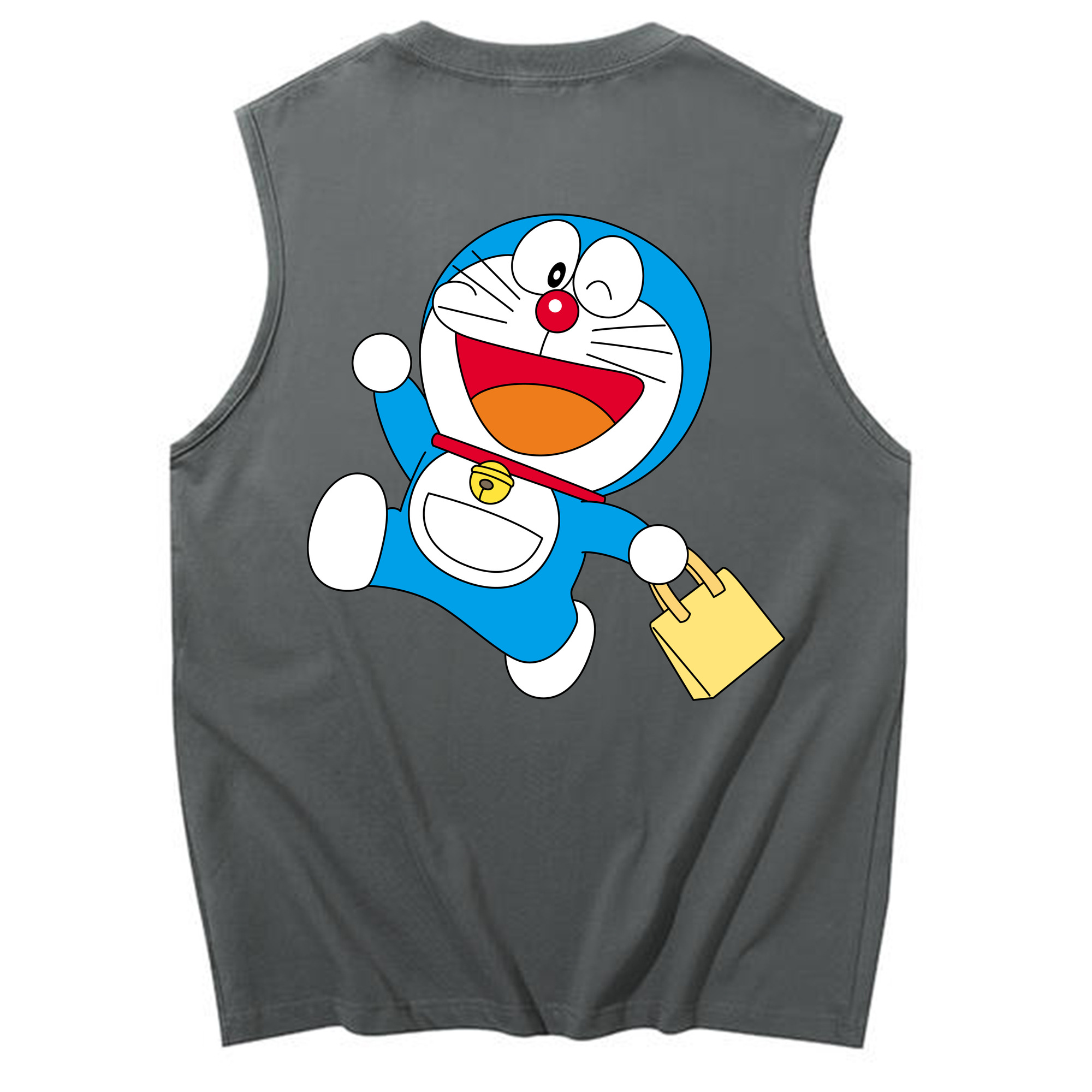 （画像用） ドラえもん Doraemon コットン100％タンクトップ（背面プリント）